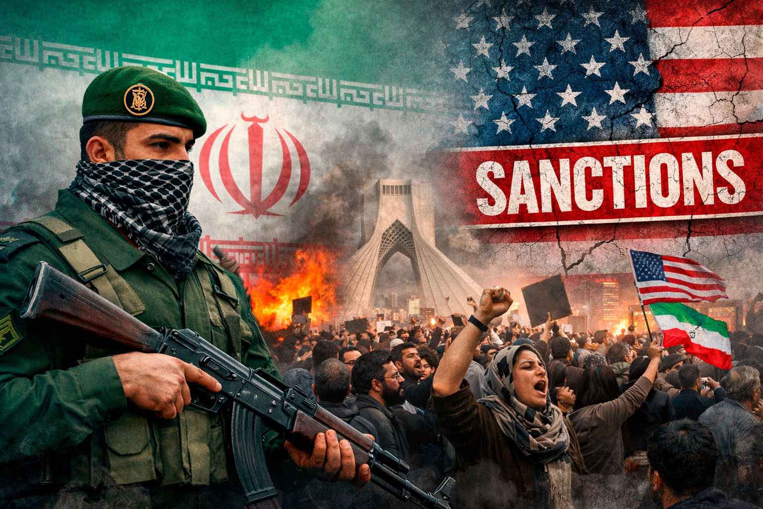 Irán en crisis: legitimidad, sanciones y un régimen cada vez más militarizado